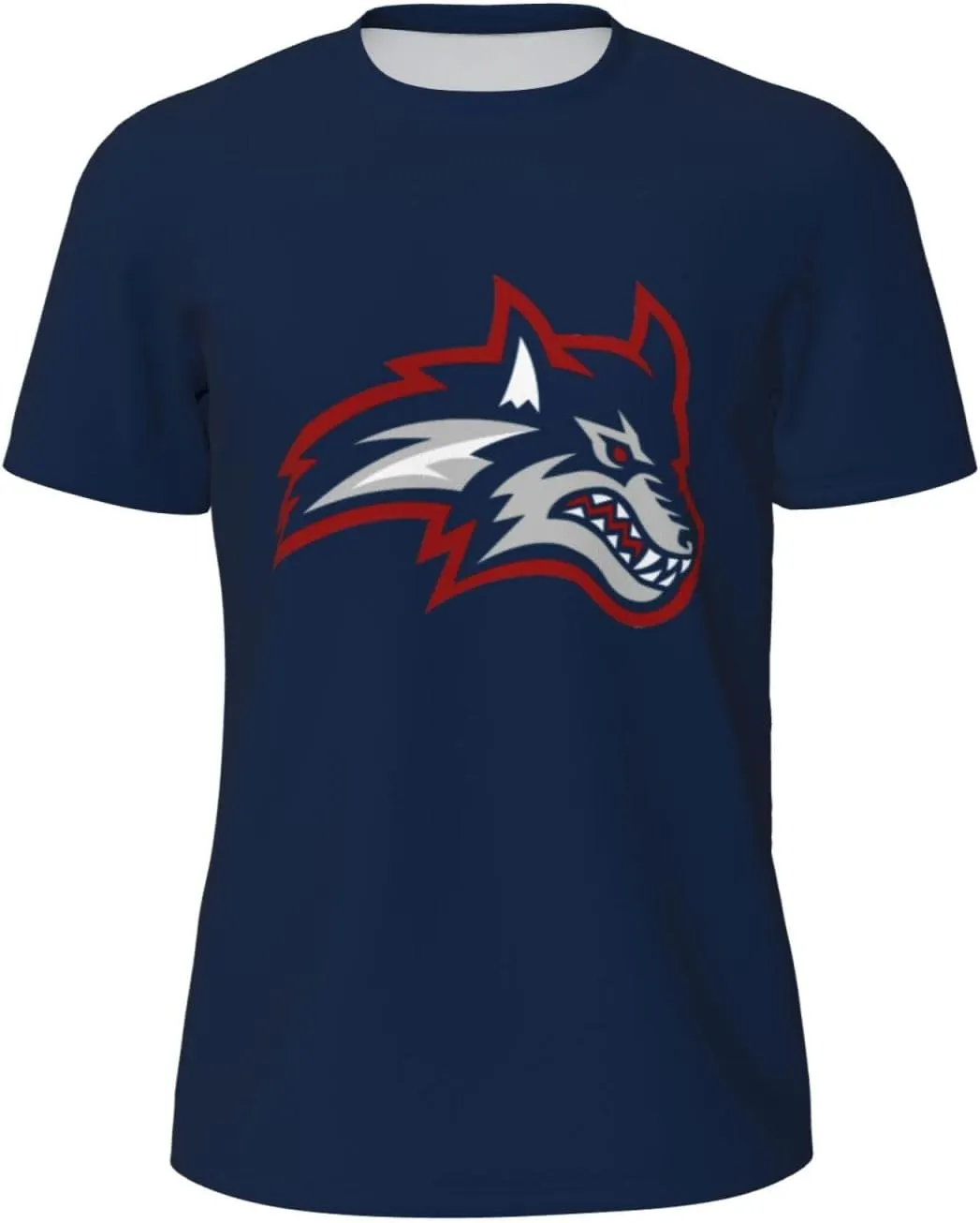 Stony Brook University Men's Lightweight Breathable Mesh Short Sleeve T-Shirt