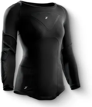 Storelli Women’s Bodyshield Goalkeeper ¾ Undershirt, High-Impact Protection for Female Soccer & Field Players, Breathable