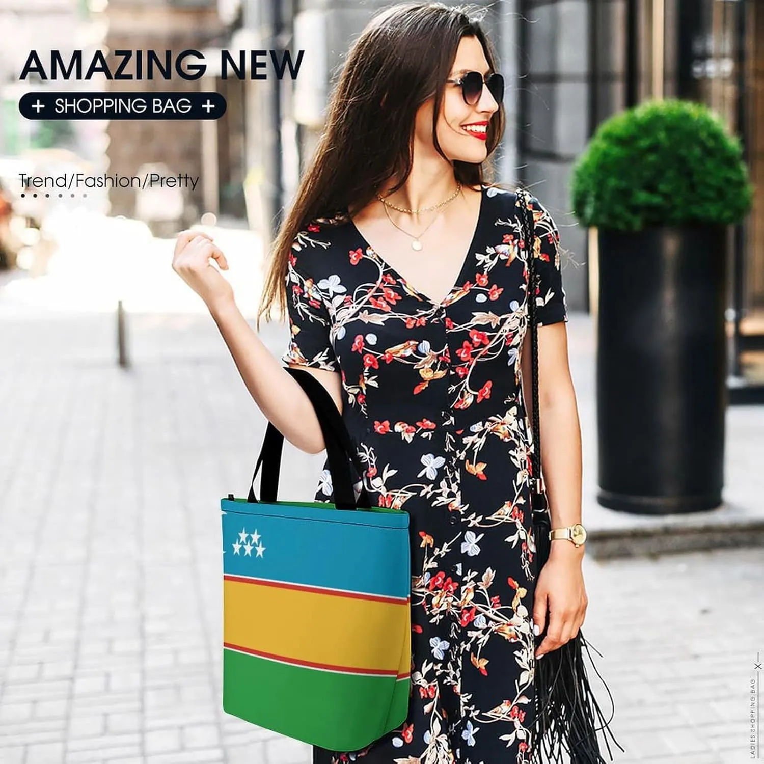 Stylish Cape Verde Flag Women's Practical Tote Handbag for Work and Casual Outings