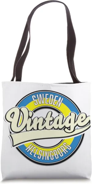 Sweden Helsingborg vintage logo Tote Bag