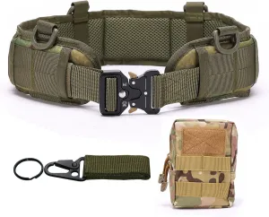 Tactical Battle Belt Set Molle Belts Hunting Game Belts Defense Belts