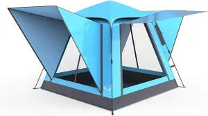 Tent 4-6 Person Big Camping Automatic Tent Double Layer Waterproof Travel Tents for Family Party Travel Fishing Outdoor