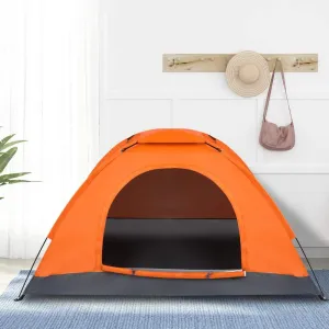 Tents for Camping 1 Person Camping Dome Tent, Lightweight Portable Backpacking Tent for Outdoor Camping/Hiking,Easy Setup Backpacking Tents, Tent for Outdoor Hiking (Orange)