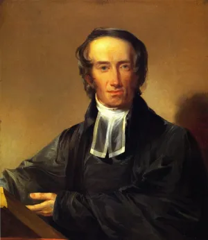 The Reverend Gregory Townsend Bedell by John Neagle - 16" x 20" Premium Canvas Print