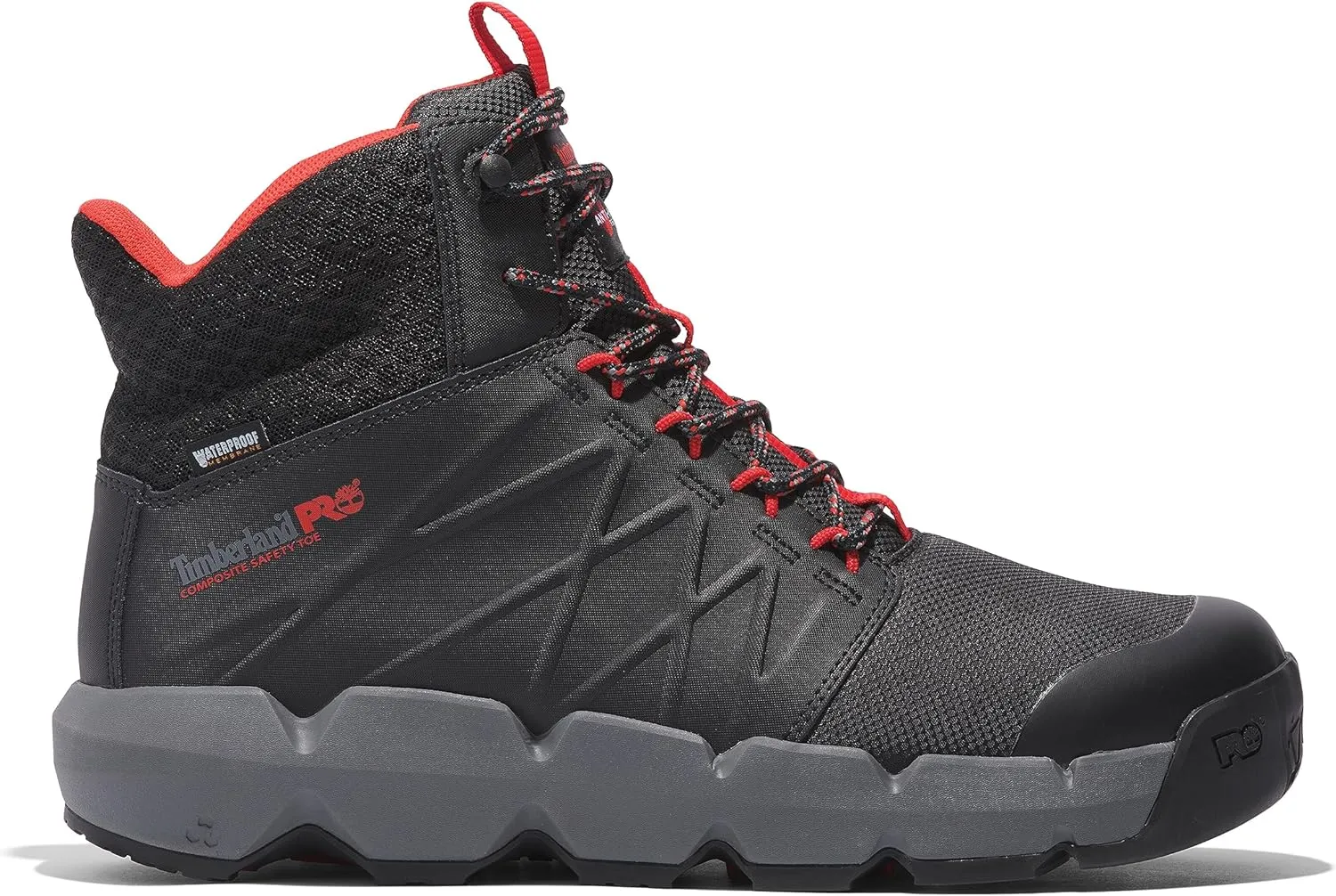 Timberland PRO Men's Morphix 6 Inch Composite Safety Toe Waterproof Industrial Casual Sneaker Boot