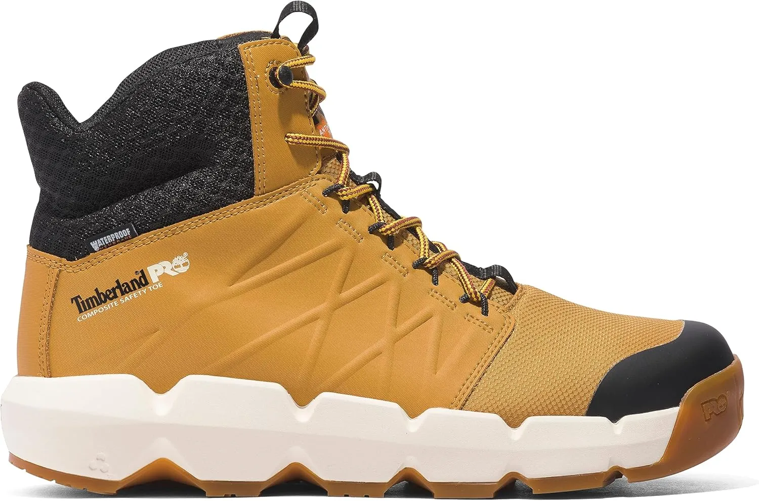 Timberland PRO Men's Morphix 6 Inch Composite Safety Toe Waterproof Industrial Casual Sneaker Boot
