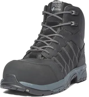 Timberland PRO Men's Payload 6 Inch Composite Safety Toe Industrial Work Boot, Black-2024 NEW, 7M