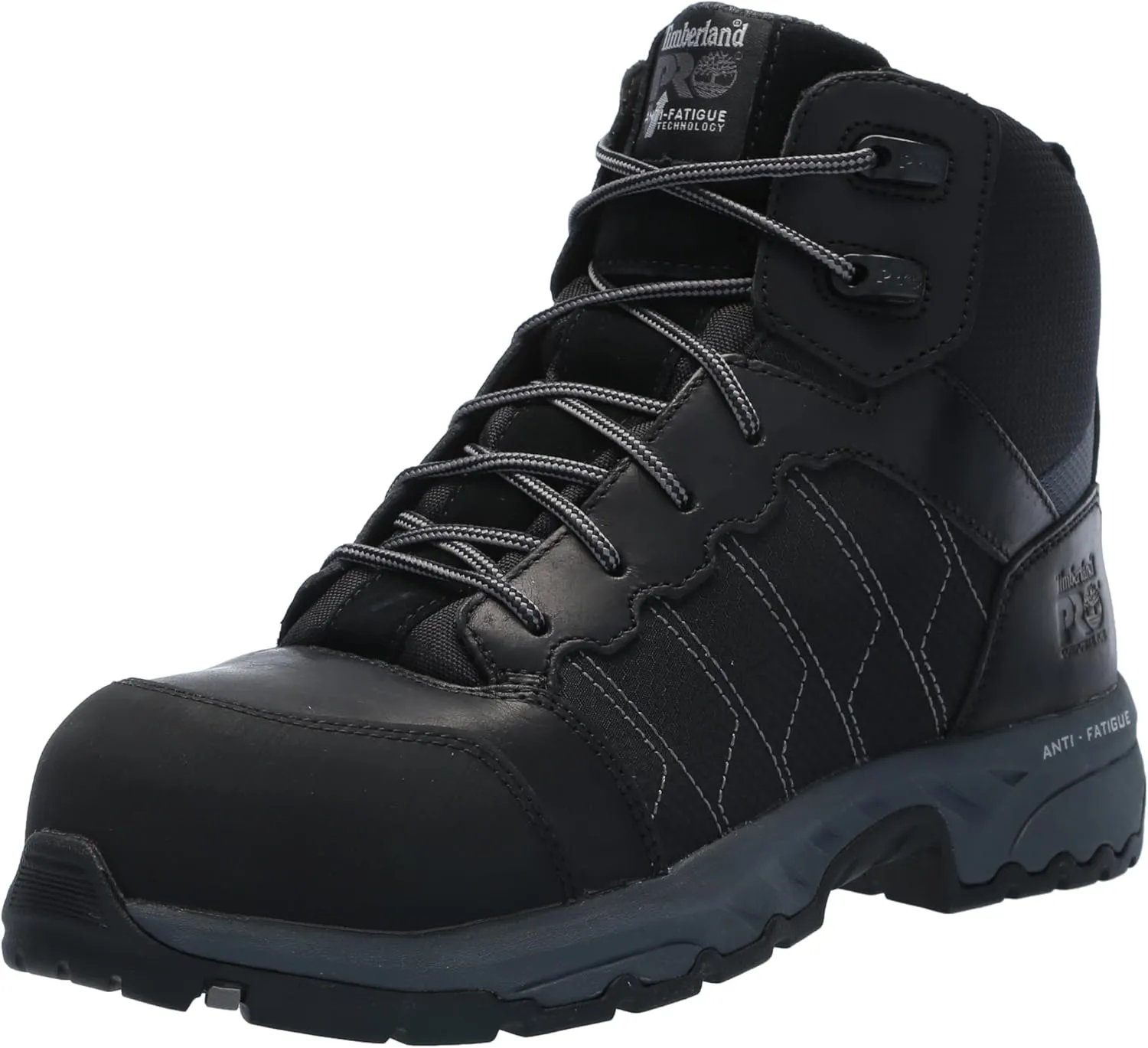 Timberland PRO Men's Payload 6 Inch Composite Safety Toe Industrial Work Boot, Black-2024 NEW, 8M