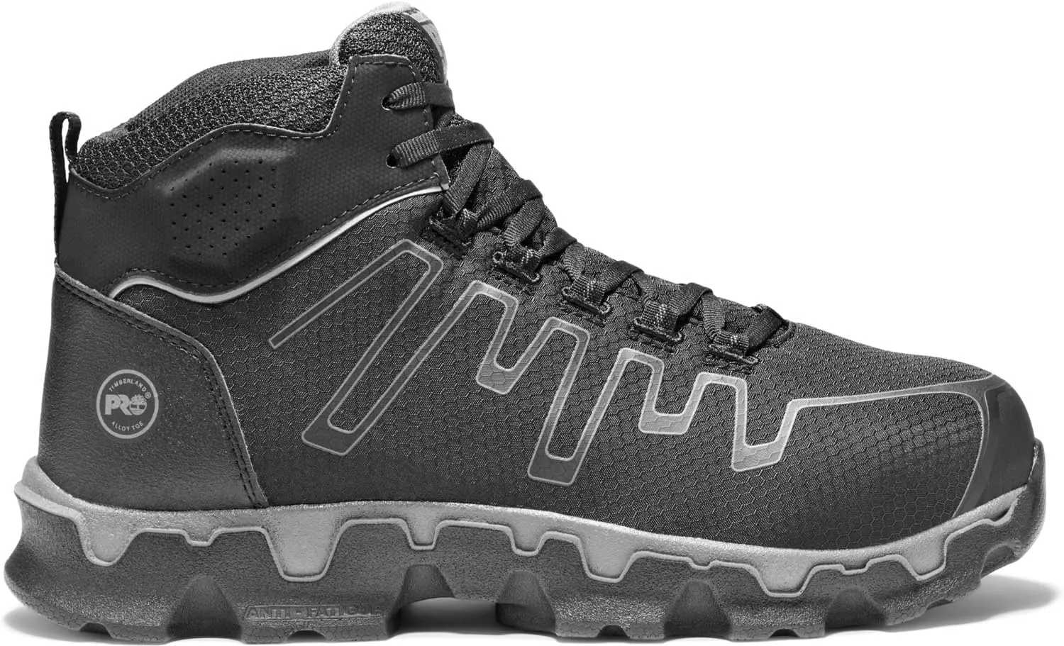 Timberland PRO Men's Powertrain Sport Mid Alloy Safety Toe Industrial Ahletic Work Shoe Athletic