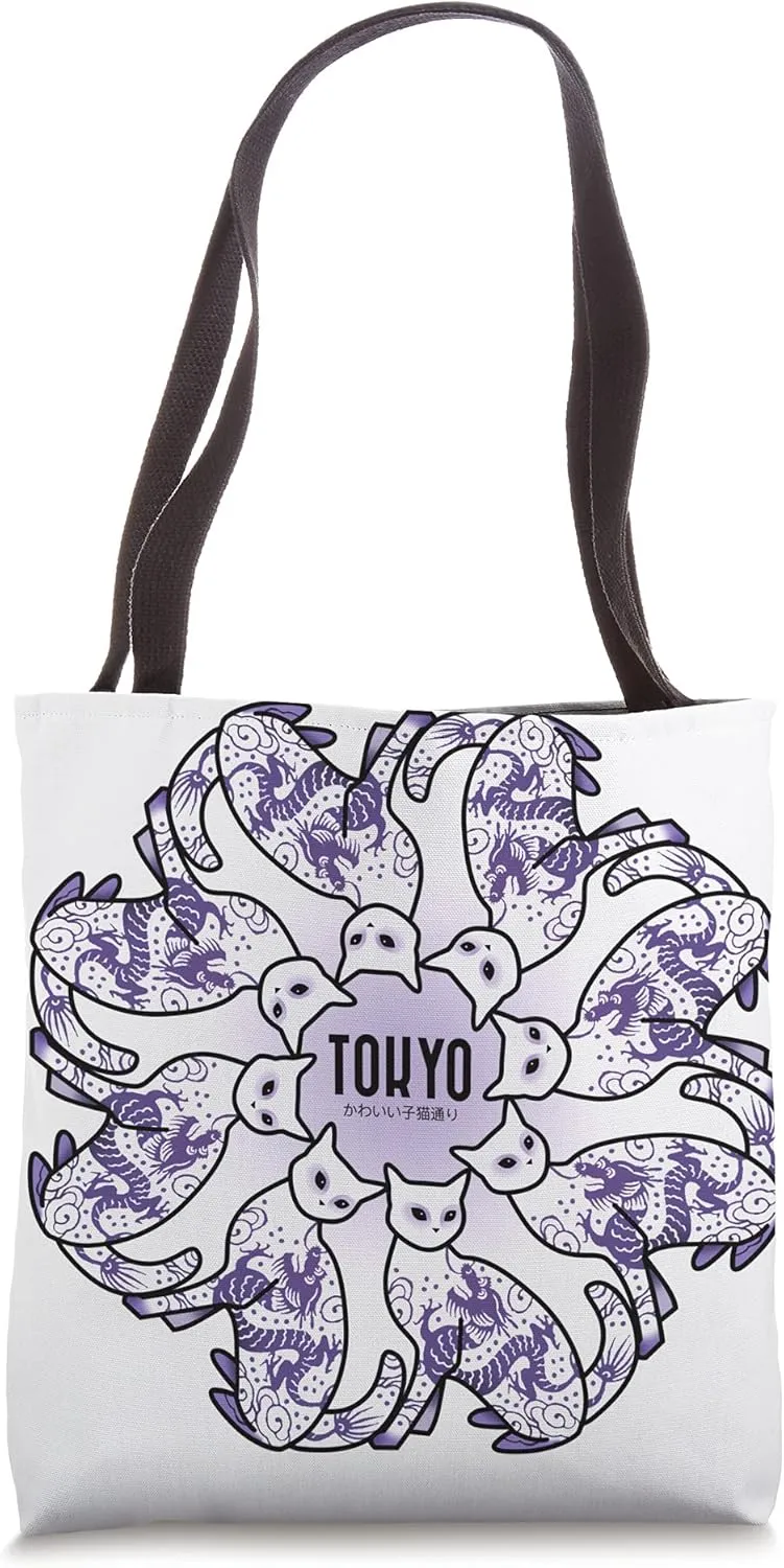 Tokyo Cat Tote Bag