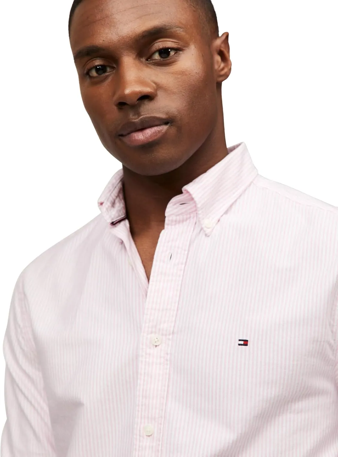 Tommy Hilfiger Long Sleeve Oxford Regular Fit, Men's Button Down Shirts, Also Available in Big and Tall