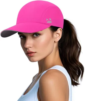 TOP-EX XL/XXL Ponytail Sun Baseball Cap for Women Cooling Running Hat Summer Breathable Mesh Hat