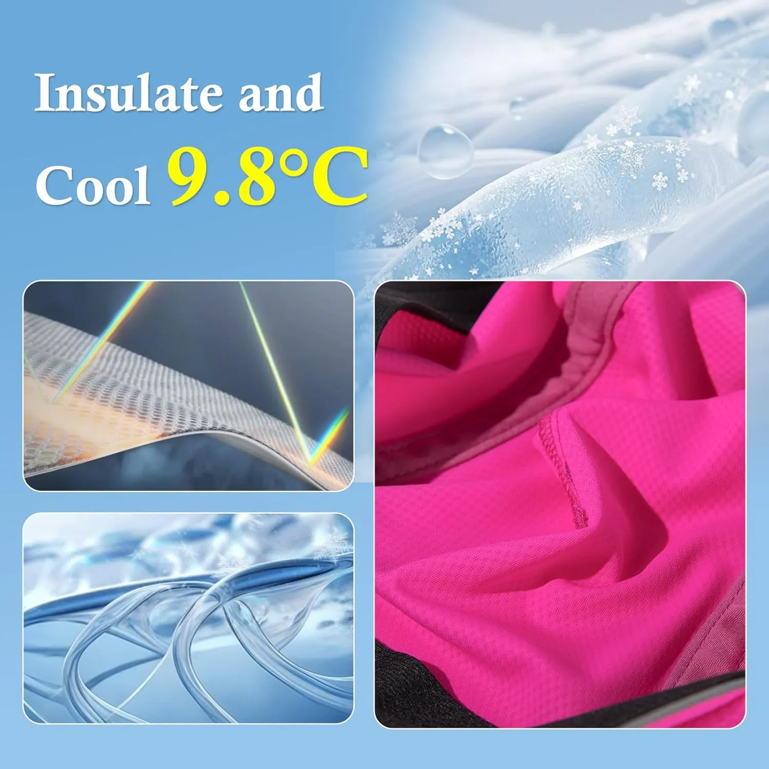TOP-EX XL/XXL Ponytail Sun Baseball Cap for Women Cooling Running Hat Summer Breathable Mesh Hat