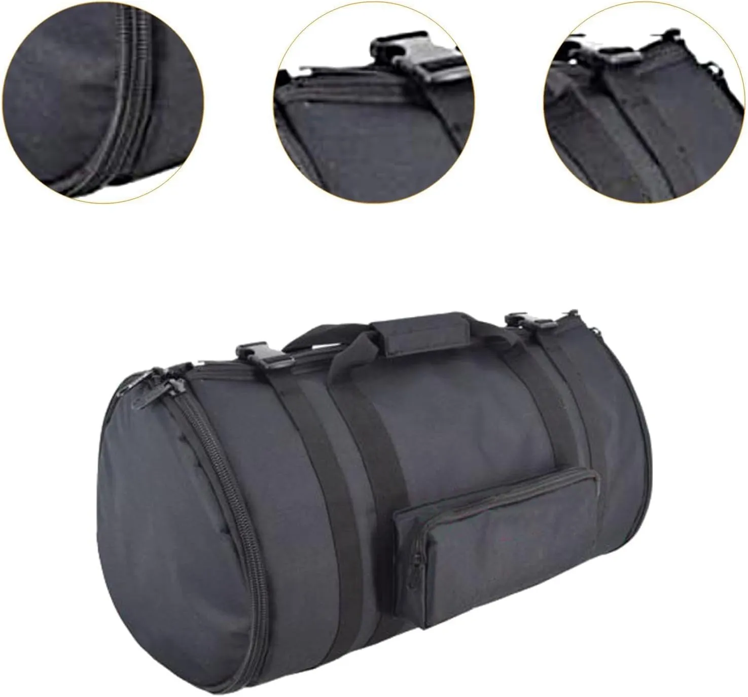 Travel Duffel Bag, Gym Bag, Oxford Cloth Large Capacity Adjustable Shoulder Strap Tote Shockproof African Drum Carry Case, M