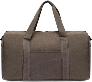 Travel Duffel Bag Large Capacity Canvas Travel Bag Outdoor Sports Gym Bag for Men and Women