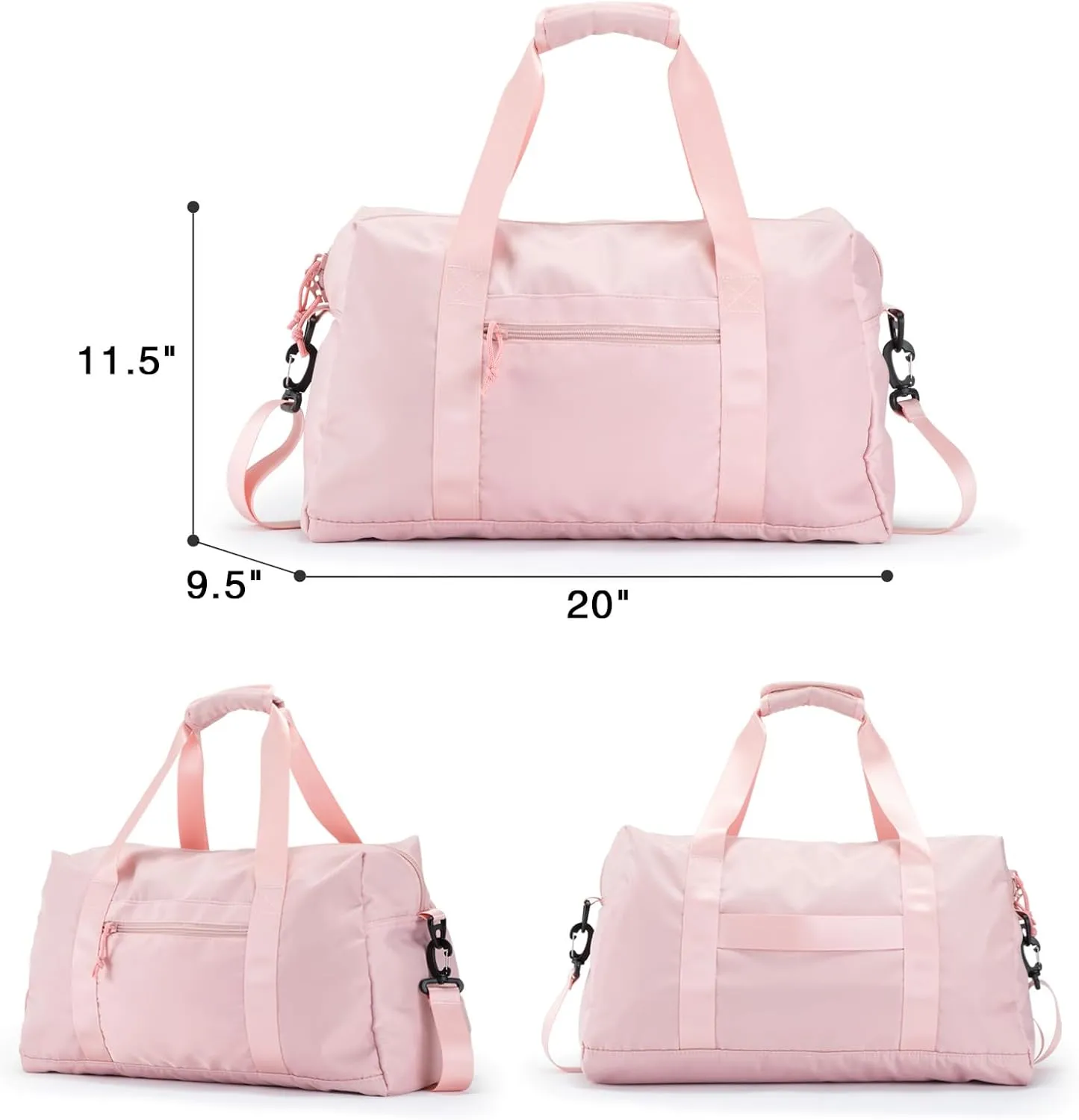 Travel Duffle Bag,Sport Gym Bag for Men And Women with Wet Pocket,Weekender Bag Carry On Tote Bags for Airplane