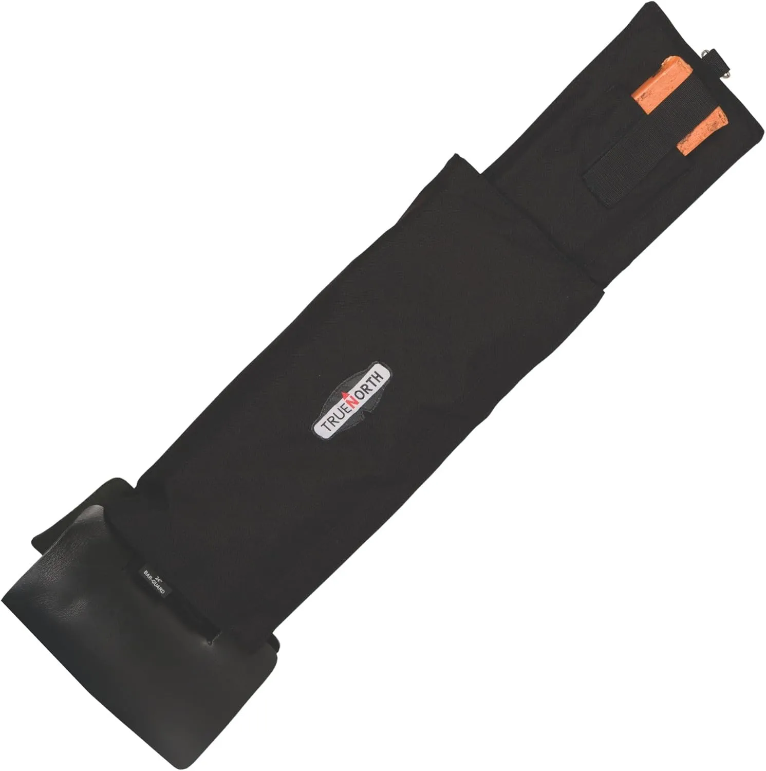 True North Gear Chainsaw Bar Cover for Wildland Firefighting with Leather Guard for Chainsaw Dogs