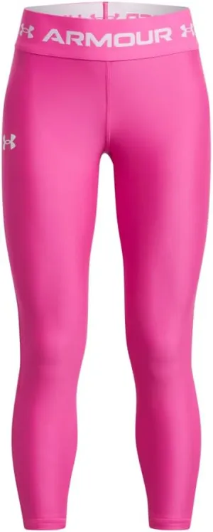 Under Armour Girls' HeatGear Ankle Crop Leggings