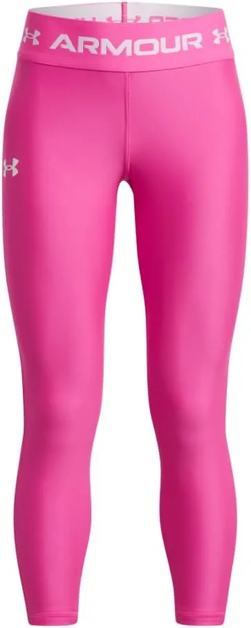 Under Armour Girls' HeatGear Ankle Crop Leggings