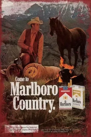 UOAIUDT Vintage Canvas Wall Art Come To Marlboro Country Print Painting Modern Canvas Wall Art For Living Room Farmhouse Wall Decor Vintage Poster Unframed 24x36 Inch