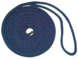 USR Rope Nylon Double Braided Dock Line 5/8" x 20' Navy Mooring Boat and Sailing
