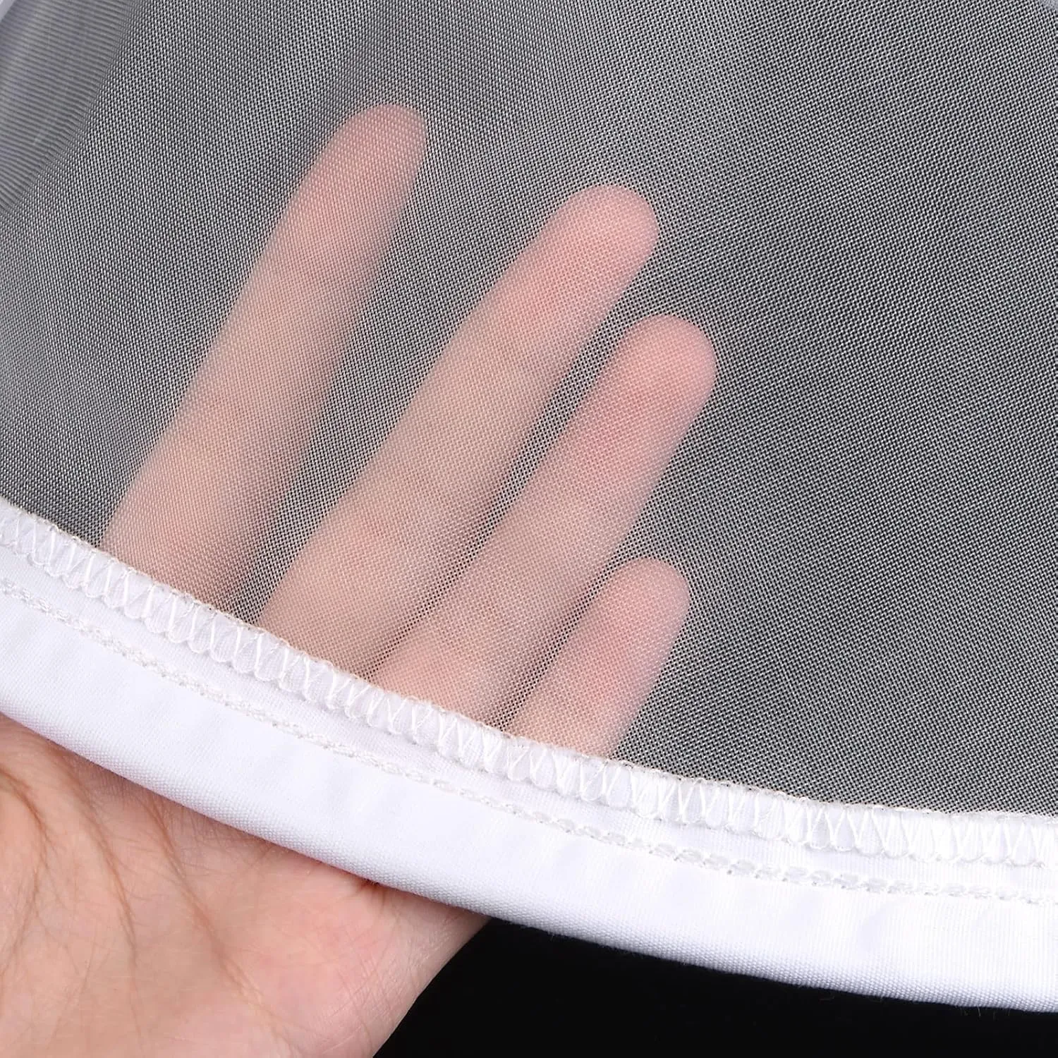 uxcell 60 Mesh Paint Filter Bag 10.6" Dia Cone Shape Nylon Strainer for Filtering Paint, Gasoline, Fuel, Home Brewing