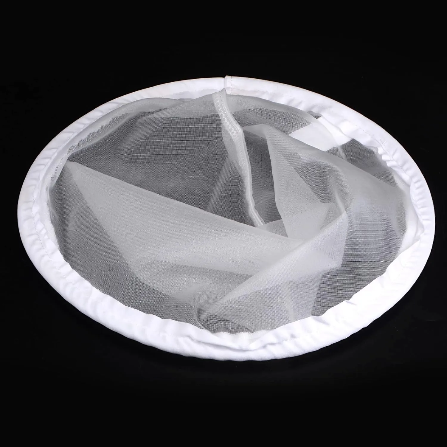 uxcell 60 Mesh Paint Filter Bag 10.6" Dia Cone Shape Nylon Strainer for Filtering Paint, Gasoline, Fuel, Home Brewing