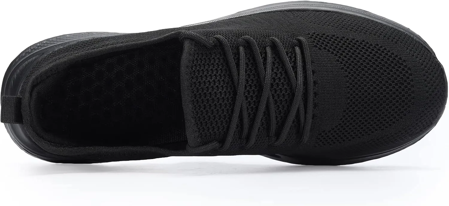 VAMJAM Men's Running Shoes Fashion Sneakers Lightweight Breathable Lace Up Mesh Walking Shoes Workout Casual Sports Shoes