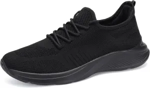 VAMJAM Men's Running Shoes Fashion Sneakers Lightweight Breathable Lace Up Mesh Walking Shoes Workout Casual Sports Shoes