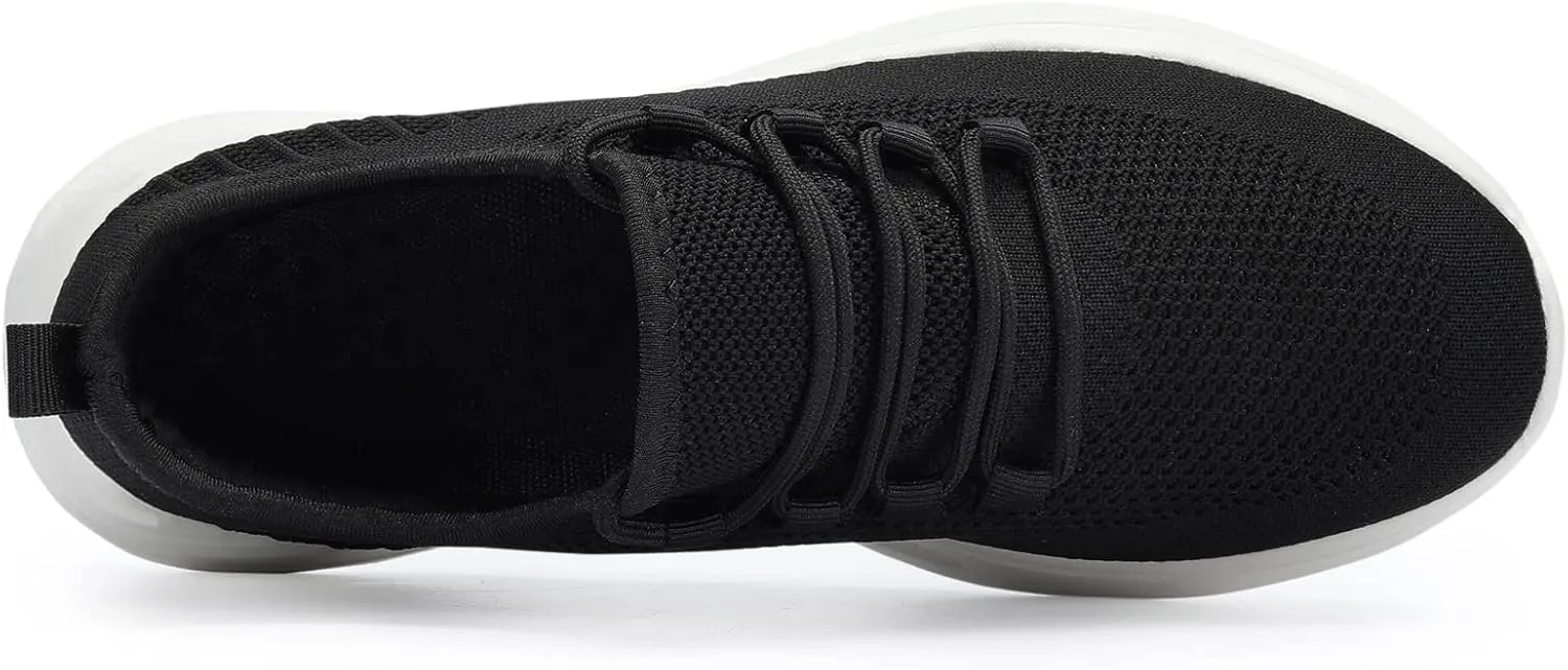 VAMJAM Men's Running Shoes Fashion Sneakers Lightweight Breathable Lace Up Mesh Walking Shoes Workout Casual Sports Shoes