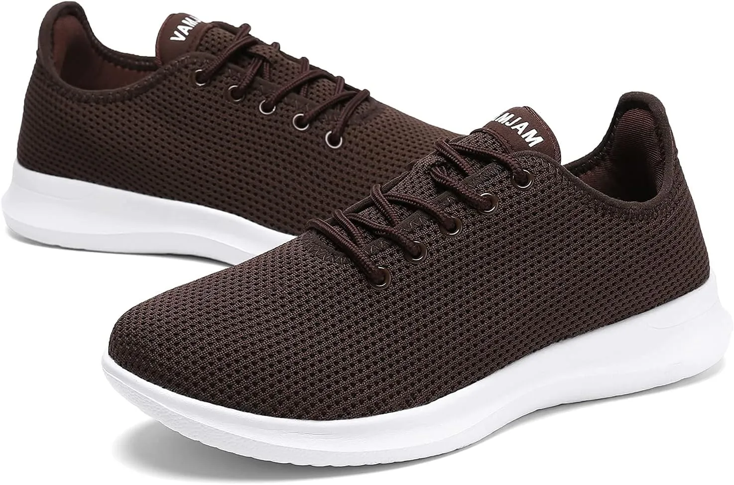 VAMJAM Men's Running Shoes Ultra Lightweight Breathable Walking Shoes Fashion Sneakers Mesh Workout Casual Sports Shoes