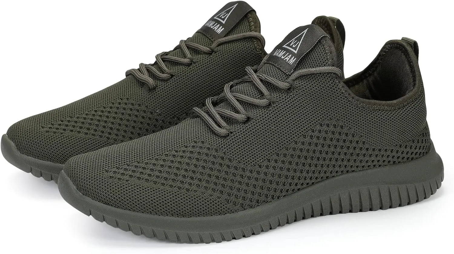 VAMJAM Men's Running Shoes Ultra Lightweight Breathable Walking Shoes Non Slip Athletic Fashion Sneakers Mesh Workout Casual Sports Shoes