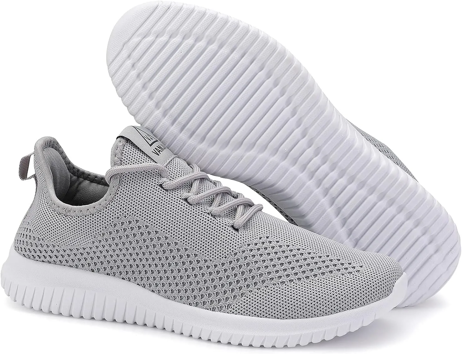 VAMJAM Men's Running Shoes Ultra Lightweight Breathable Walking Shoes Non Slip Athletic Fashion Sneakers Mesh Workout Casual Sports Shoes