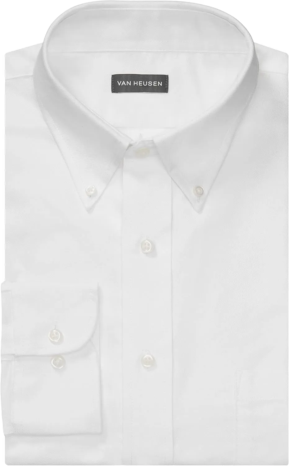 Van Heusen mens Dress Shirt Oxford Solid Regular Fit