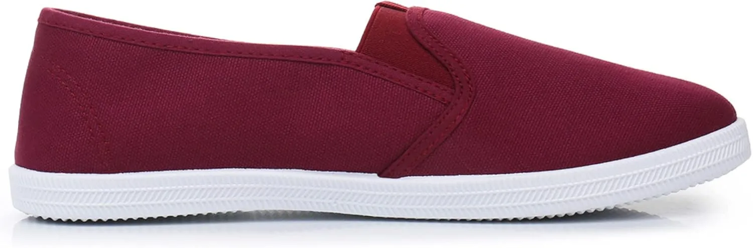 VenusCelia Women's Fortius Canvas Slip-On Sneaker