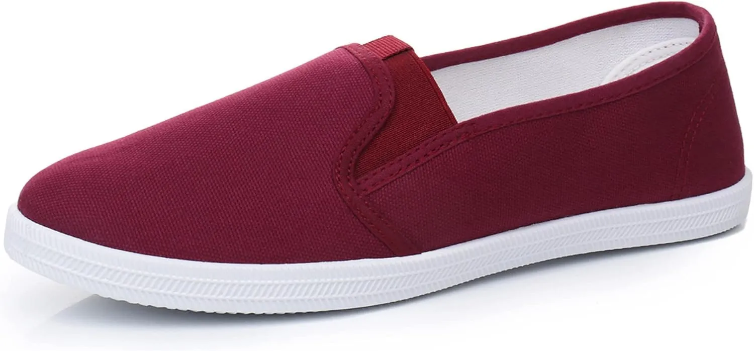 VenusCelia Women's Fortius Canvas Slip-On Sneaker