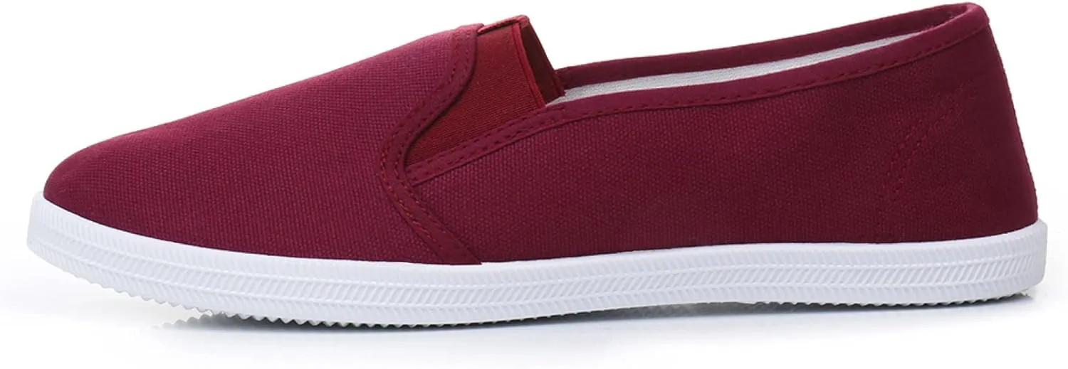 VenusCelia Women's Fortius Canvas Slip-On Sneaker