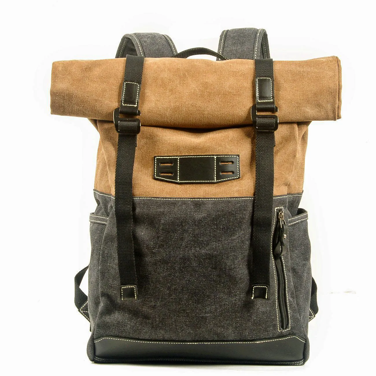 Versatile Roll Top Backpack – Durable, Adjustable Bag for Travel and Work