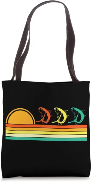 Vintage Love Yellowfin Tuna Vintage Bluefin Tuna Tote Bag