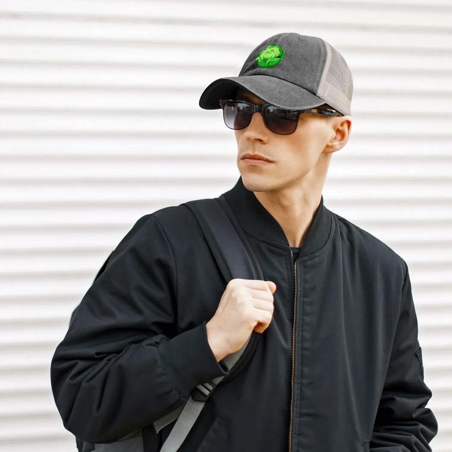 Vintage Lovely Cabbage Baseball Cap for Men Women Hats Cotton Breathable Mesh Cap