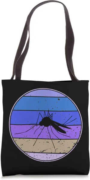 Vintage Mosquito Retro Mosquito Silhouette Mosquito Animal Tote Bag