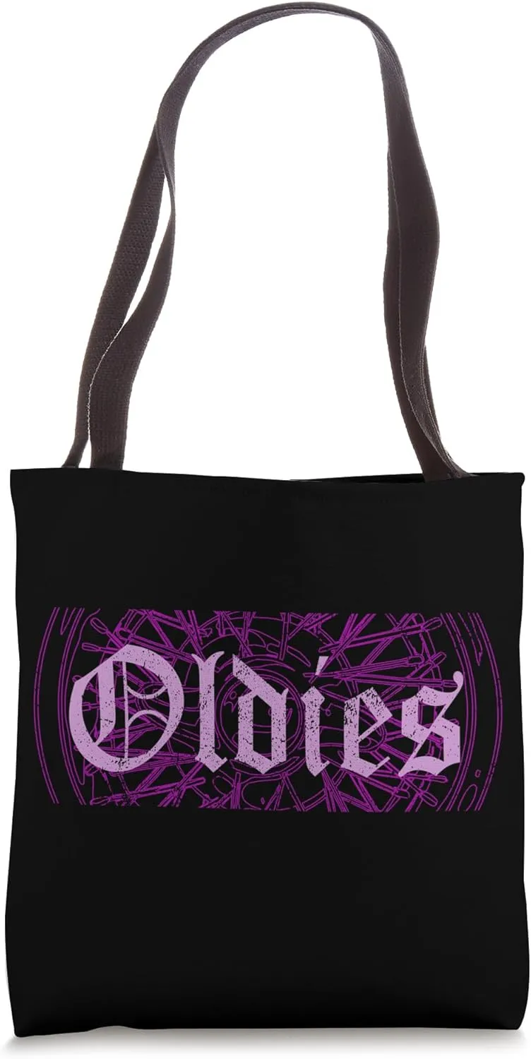 Vintage Oldies Lowrider Rim Oldies Tote Bag