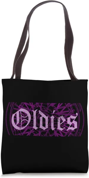 Vintage Oldies Lowrider Rim Oldies Tote Bag