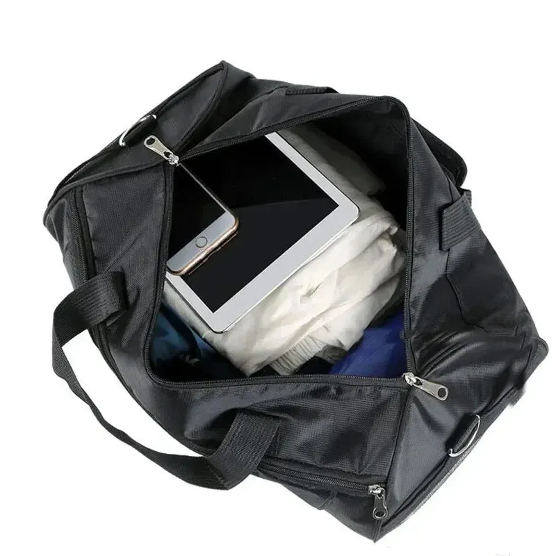 Waterproof Gym Bags - Large Capacity Nylon Handbag for Men & Women, Ideal for Sports & Travel