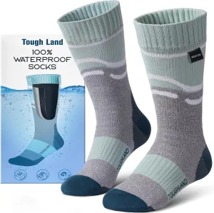 Waterproof Socks, Water Resistant Socks for Women & Men, Fits for Hiking, Cycling, Hunting and Running