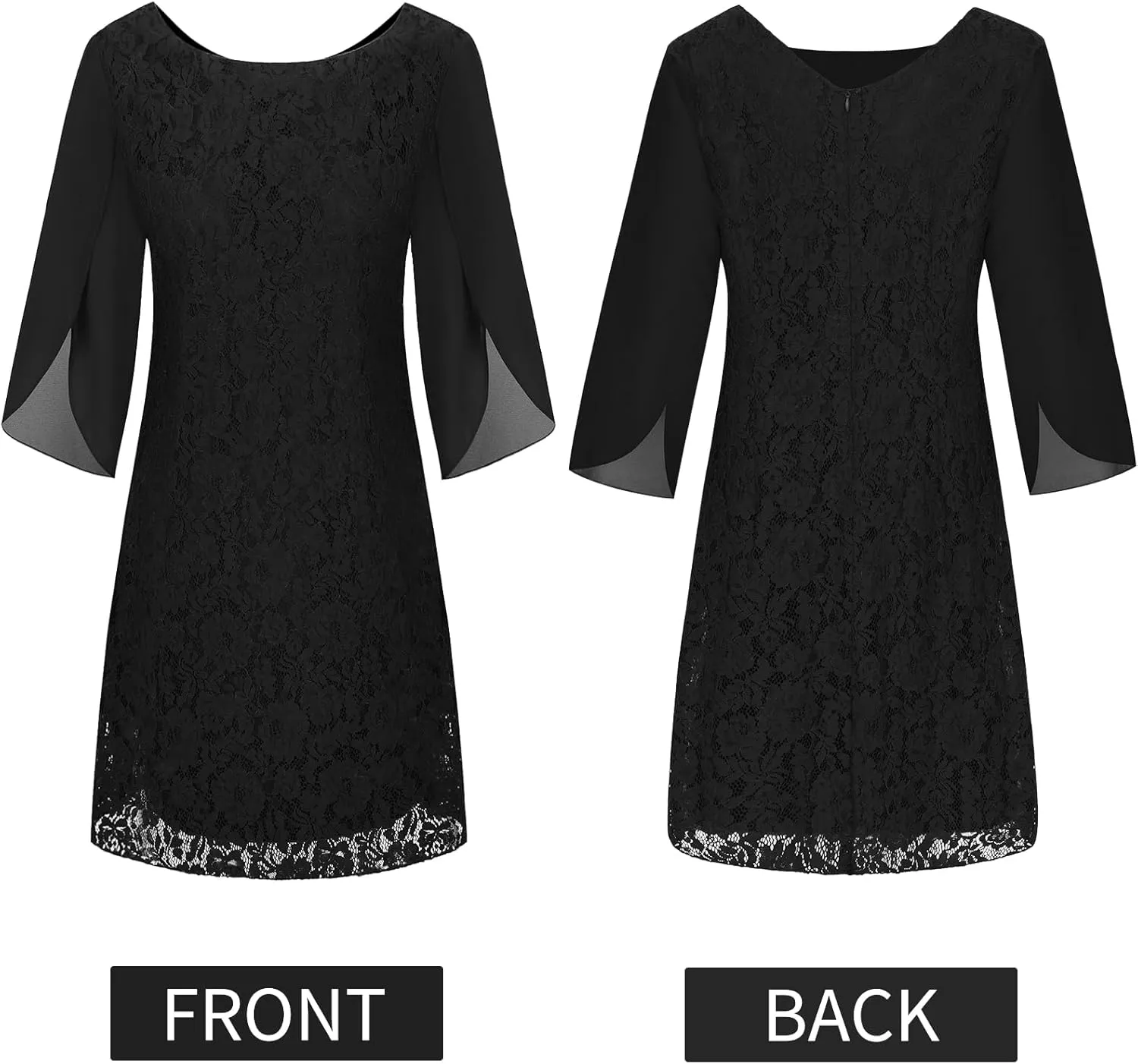 Wedding Guest Cocktail & Formal Dresses for Women - Lace Sequin Prom Evening Dress