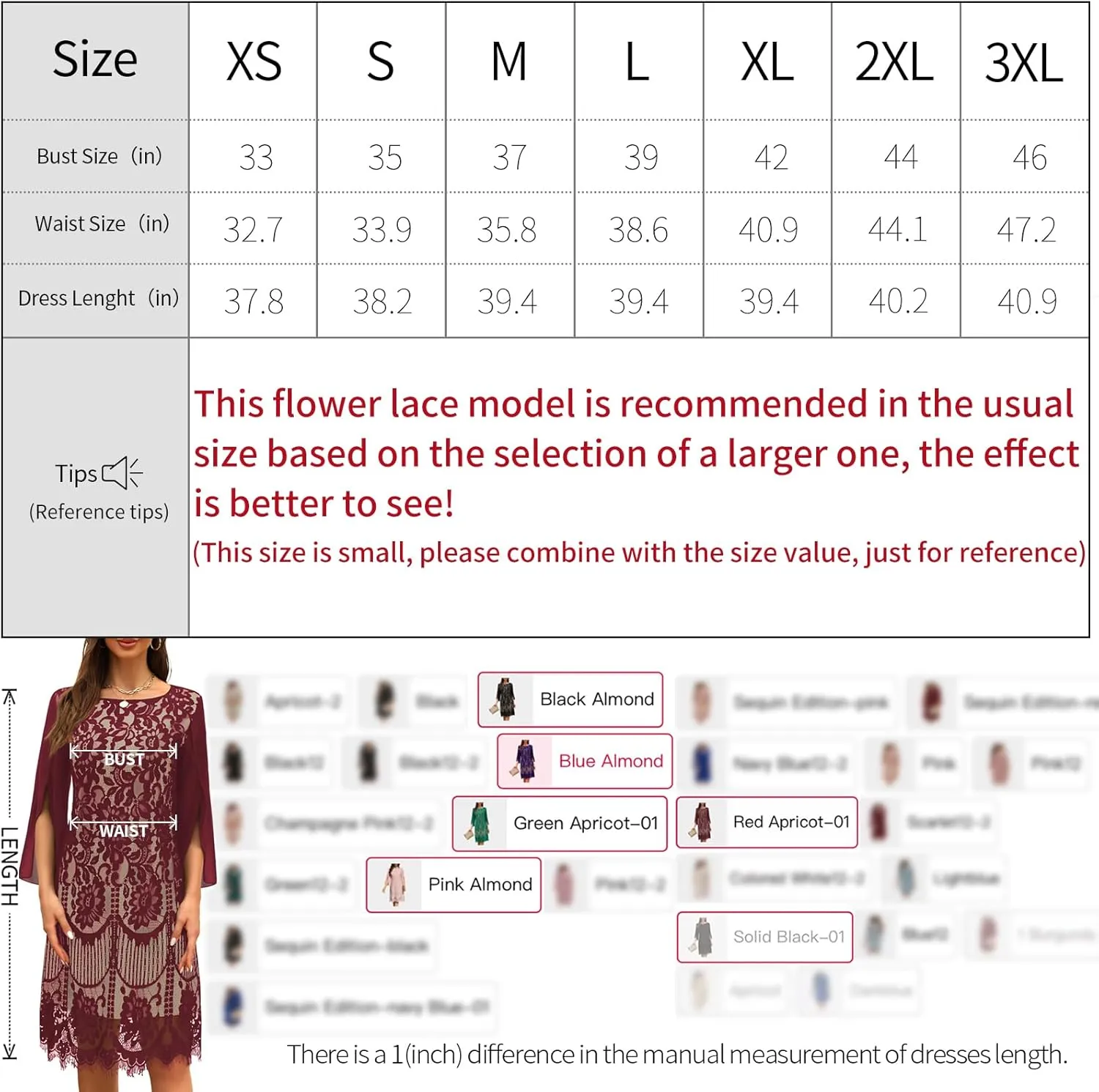 Wedding Guest Cocktail & Formal Dresses for Women - Lace Sequin Prom Evening Dress