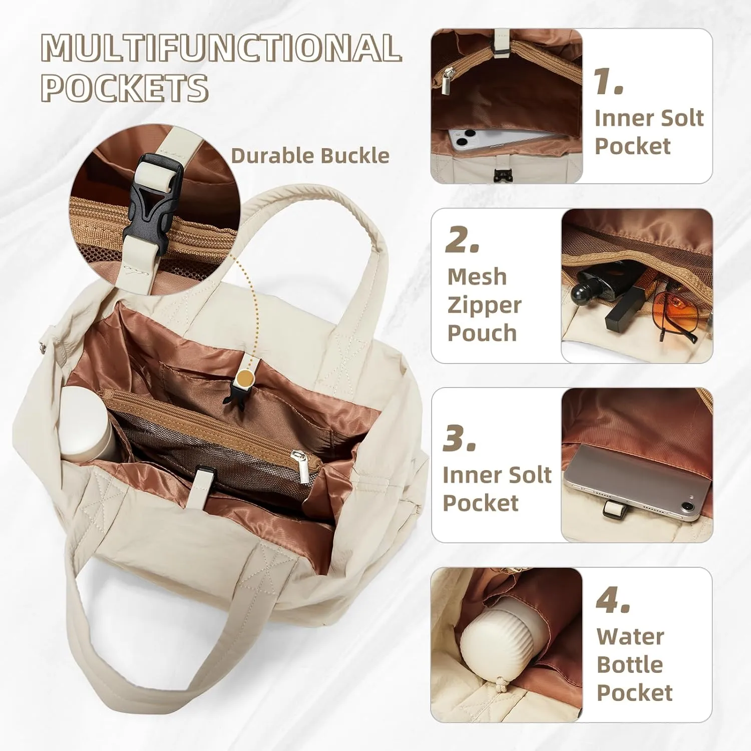 wepadre Pickleball Bag Tennis Bag for Women Men Tennis Racket Bag Crossbody Pickleball Bags for Women