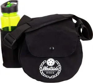 Westside Discs Sling Disc Golf Bag | 10-12 Disc Capacity | Frisbee Golf Bag | Heavy Duty 16oz Canvas | Great for Beginners