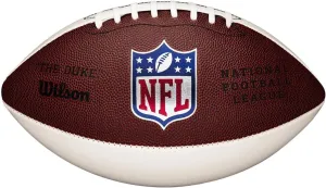 Wilson NFL Mini Autograph Football - Mini, Brown/White